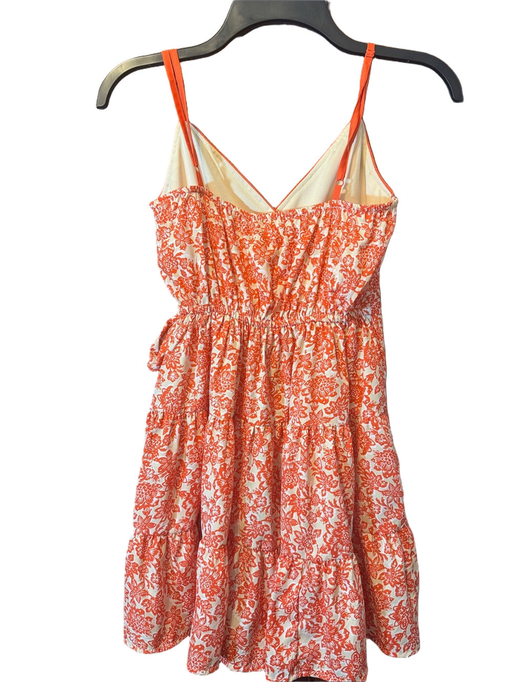 Band of the Free Floral Mini Tiered Dress with Side Tie Bow Size XS - Picture 3 of 3